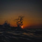 Photo Sea salt spray